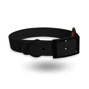 BioThane-Halsband | All-Black