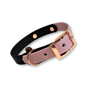 Halsband *Schwarz x Lavendel Rosa*