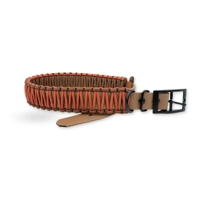 Halsband mit Paracord | Hazelnut Bronze-Braun