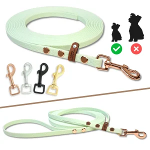 Schleppleine für kleine Hunde | Mit Super-Grip | Minze