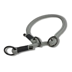 Outlet | Halsband Tau-Zugstopp Cement Grau