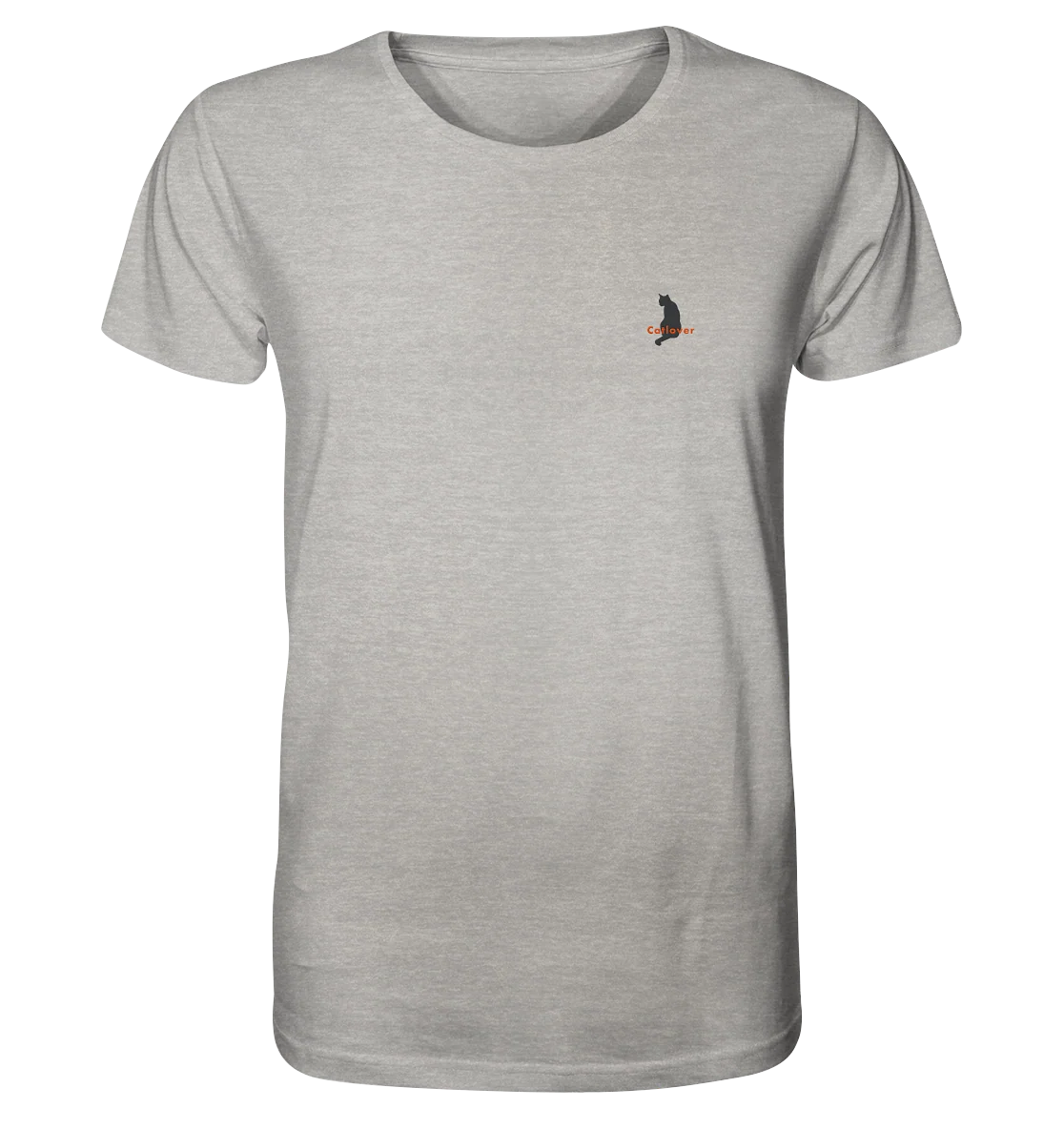 Liebevoll besticktes T-Shirt mit Katzenmotiv aus Bio-Baumwolle - Kollektion "Catlover" (komplett rot) – Bild 9
