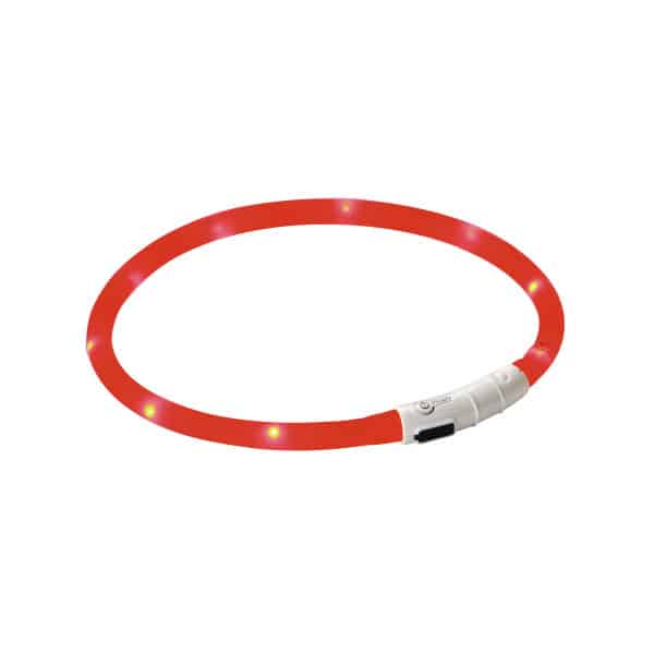 Kerbl Maxi Safe LED-Halsband rot – Bild 2